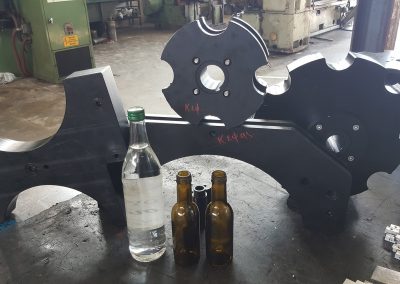 CONSTRUCTION OF BOTTLING MACHINE PARTS